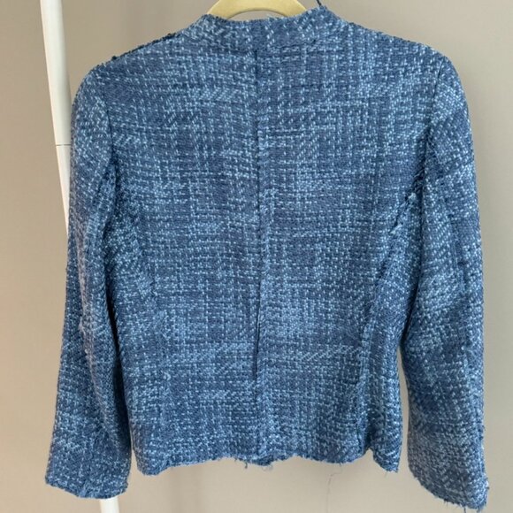 Zara Woman Acrylic/Cotton Blend Jacket - Picture 2 of 3